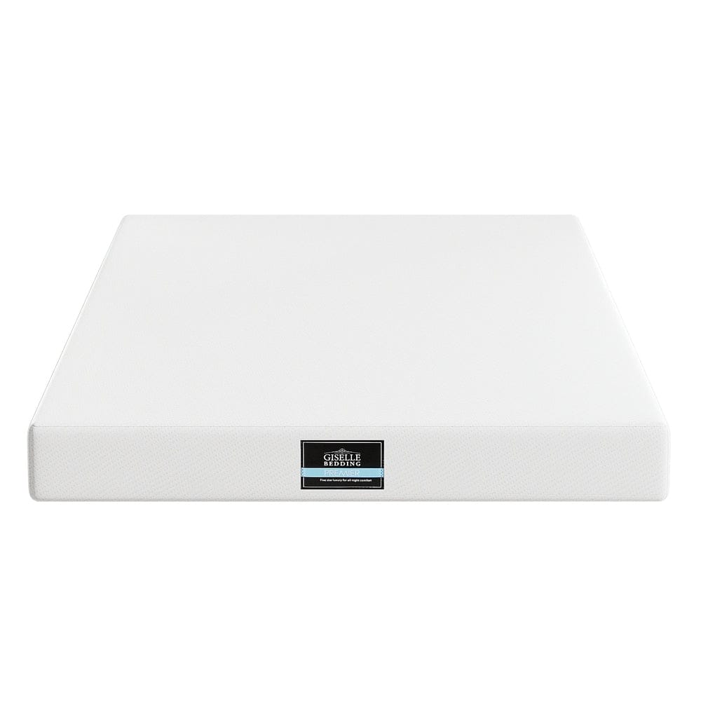 Giselle Mattresses 25cm Memory Foam Mattress Dual Layer Zipper Cover Cool Charcoal Foam Mattresses