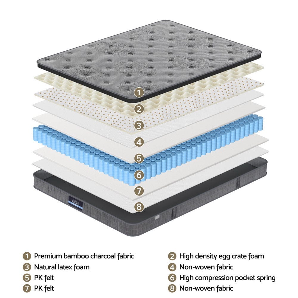 Giselle Mattresses 26cm Giselle Mattress Latex Foam Mattresses