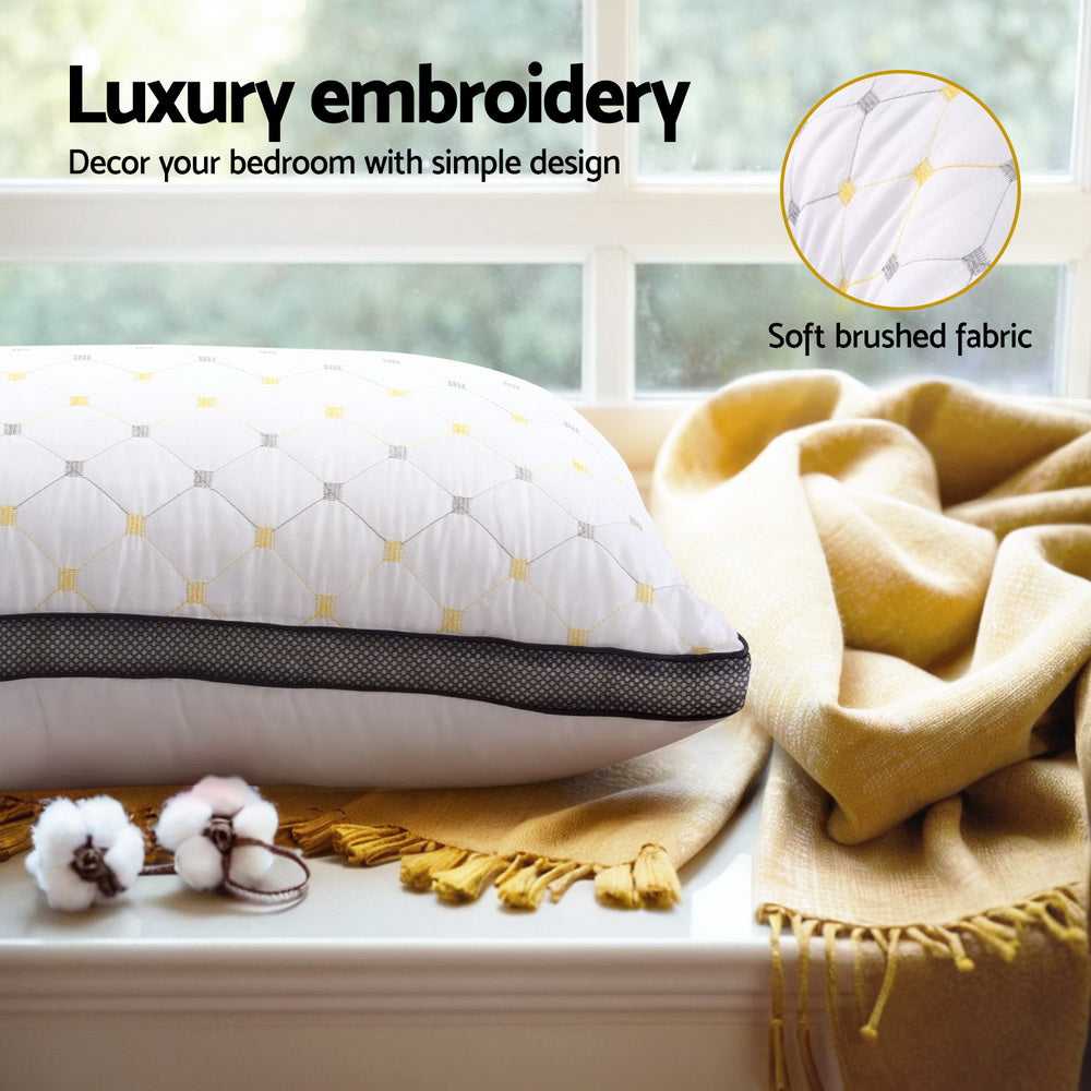 Giselle Pillows/Cushions 2pcs Pillows Microfibre