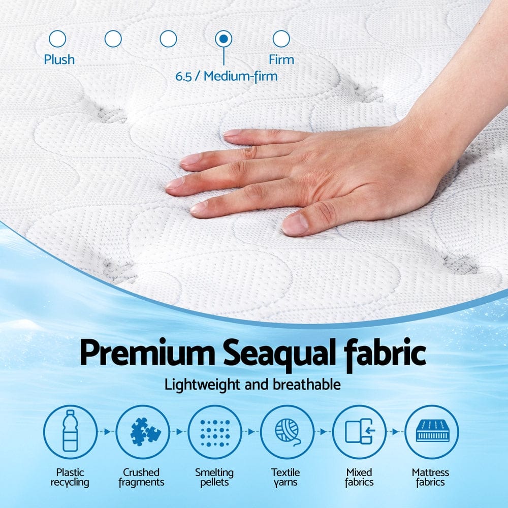 Giselle Mattresses 30cm Mattress Gel Foam Pocket Spring