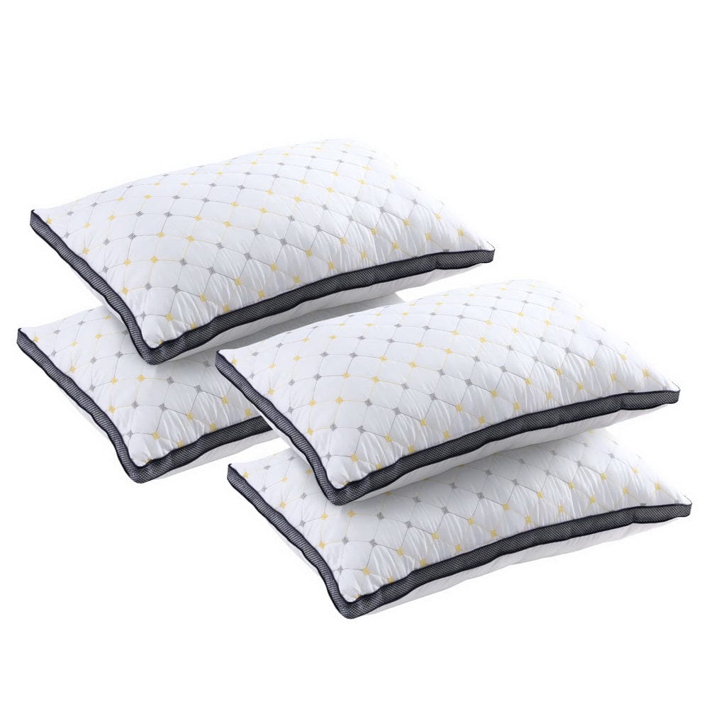 Giselle Pillows/Cushions 4pcs Pillows Lush Microfibre