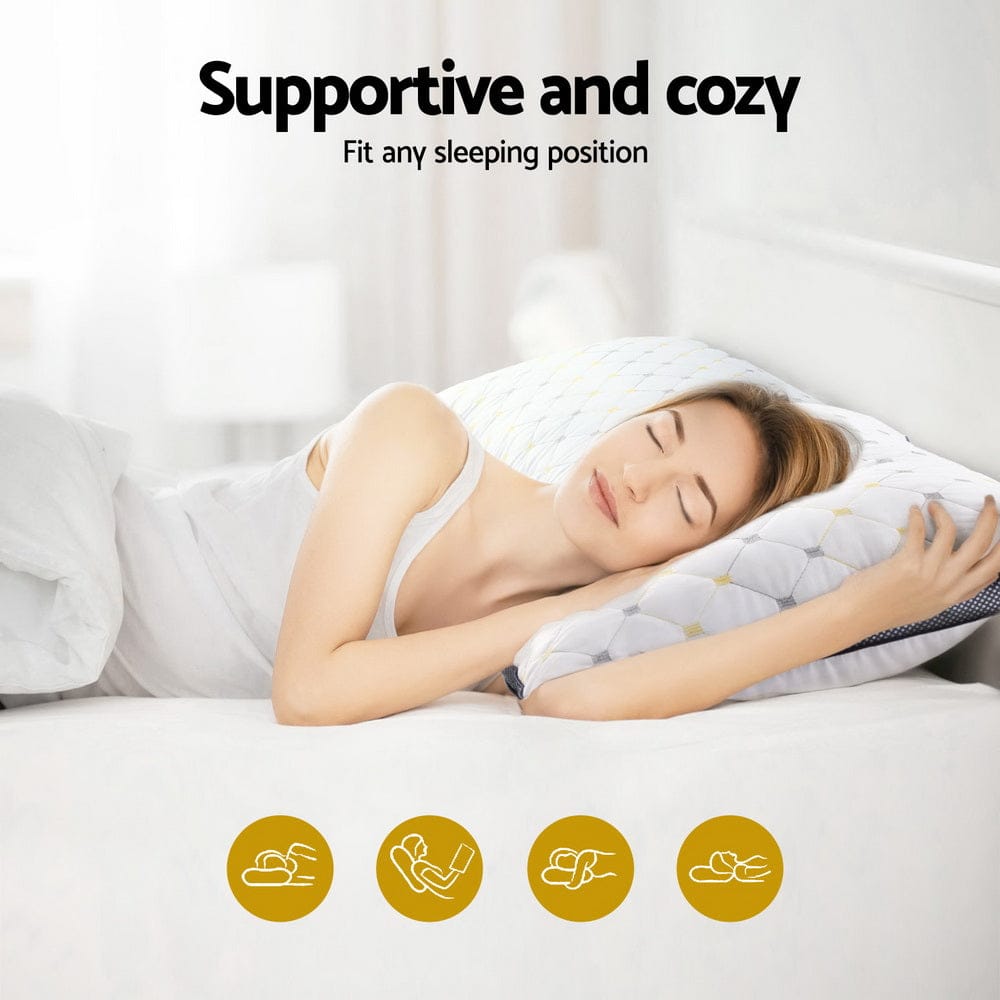 Giselle Pillows/Cushions 4pcs Pillows Lush Microfibre