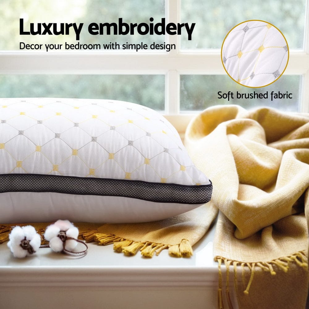 Giselle Pillows/Cushions 4pcs Pillows Lush Microfibre