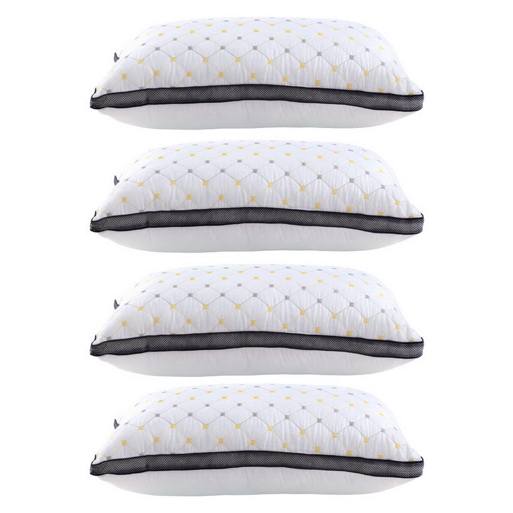 Giselle Pillows/Cushions 4pcs Pillows Lush Microfibre