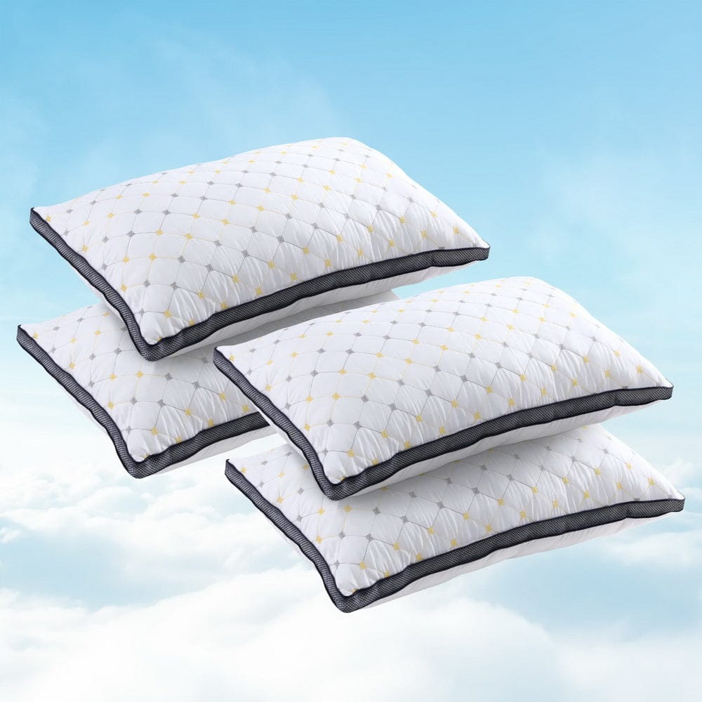 Giselle Pillows/Cushions 4pcs Pillows Lush Microfibre