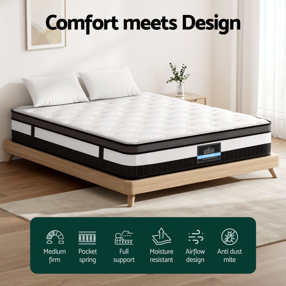 Giselle Mattresses AIZ 30cm Thick Comfort Mattress