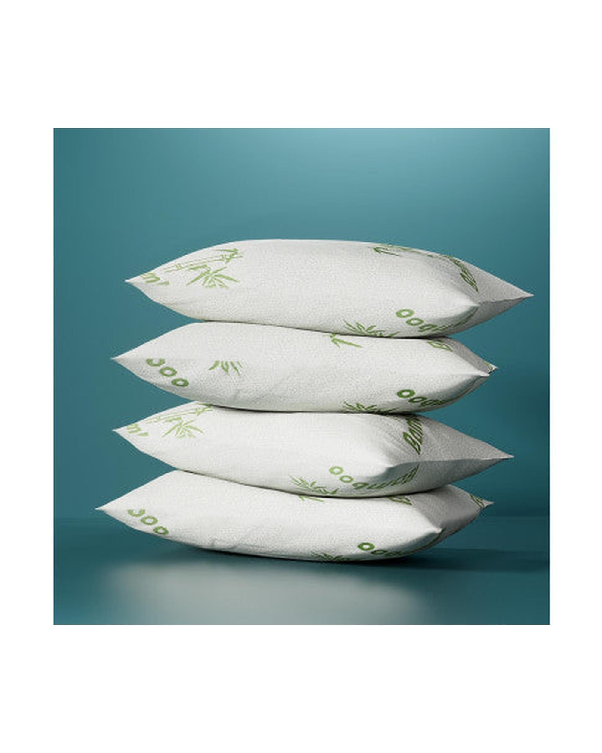 Giselle Pillows/Cushions Bedding 4 Pack Bamboo Pillow Family Hotel