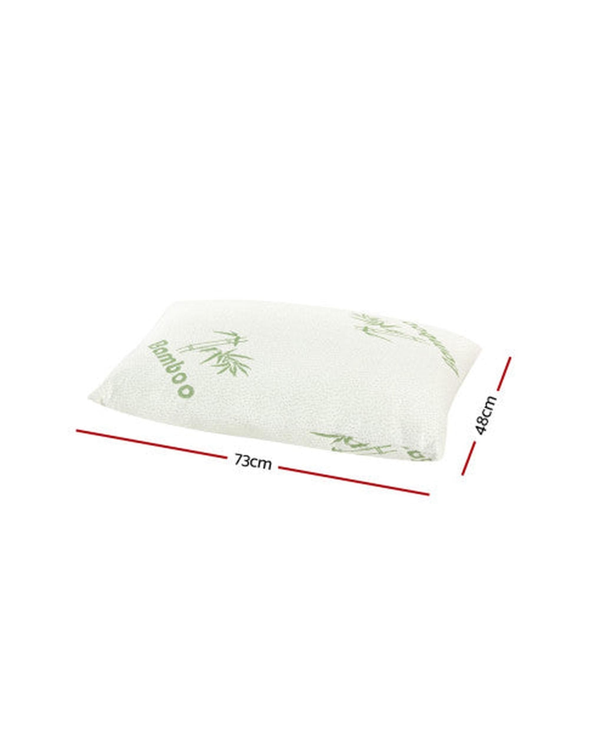 Giselle Pillows/Cushions Bedding 4 Pack Bamboo Pillow Family Hotel