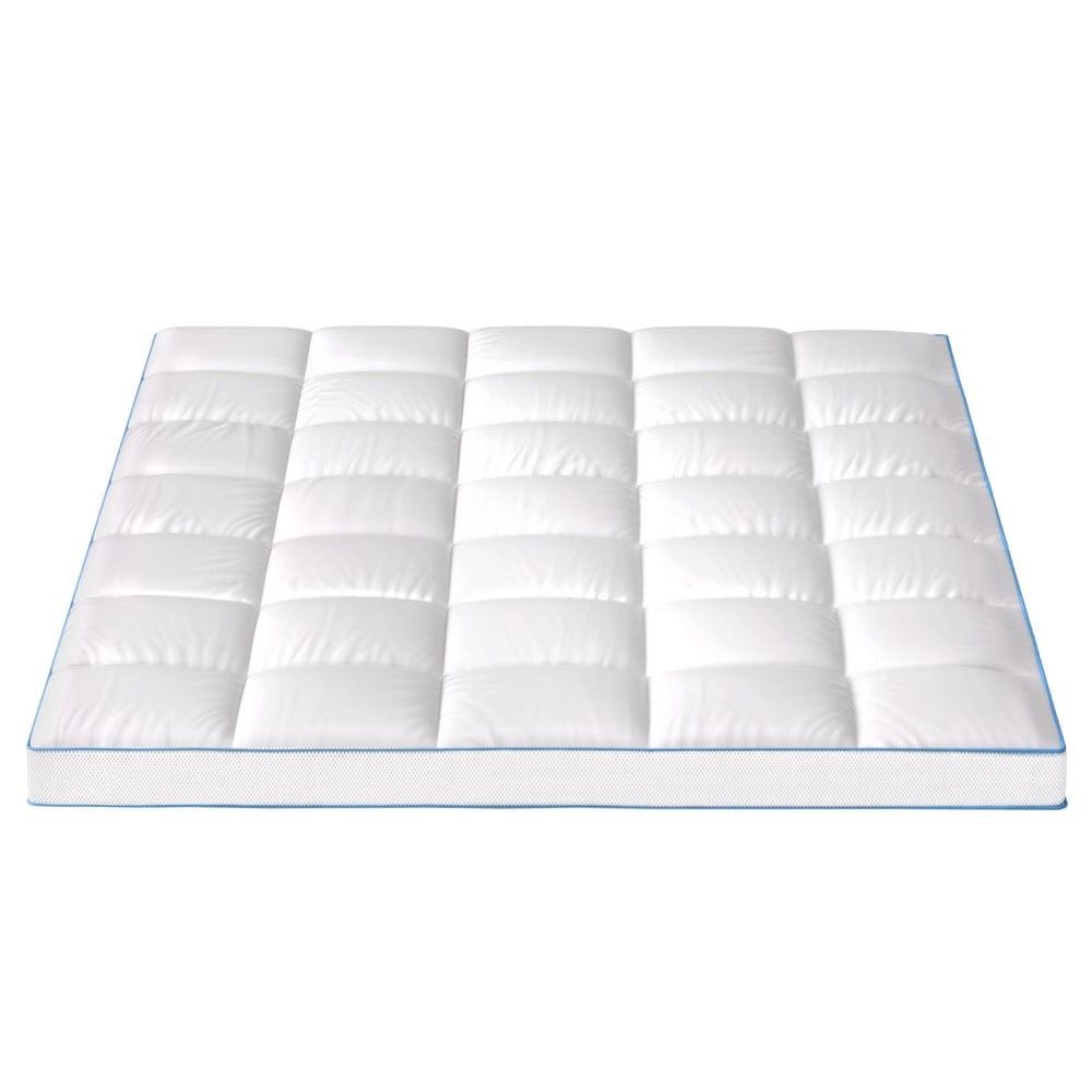 Giselle Mattress Topper Bedding Mattress Topper Pillowtop Bamboo 10cm