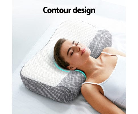 Giselle Pillows/Cushions Contour Pillow Memory Foam