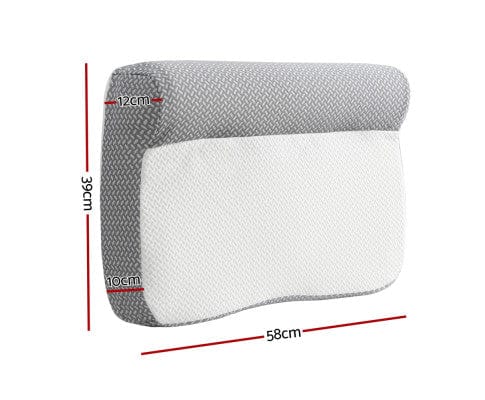 Giselle Pillows/Cushions Contour Pillow Memory Foam