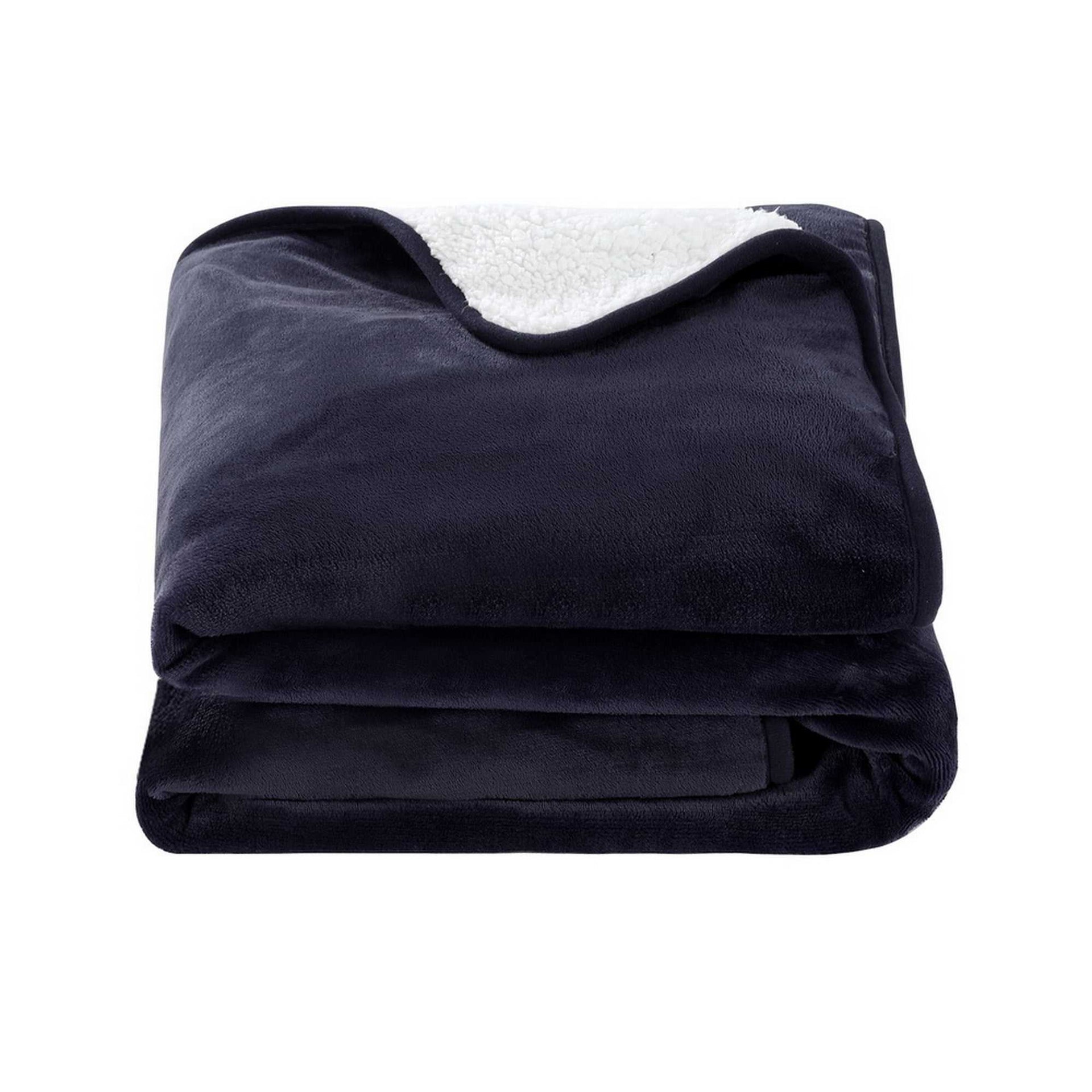Giselle Electric Blanket Electric Throw Rug Heated Blanket Fleece Charcoal