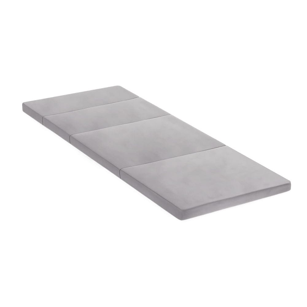 Giselle Portable Mattress Foldable Mattress Folding Sofa Bed 4-fold Sleeping Camping Cushion Mat