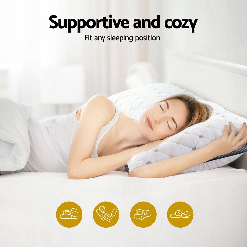Giselle Pillows/Cushions LUXURY Pillows Microfibre HOTEL QUALITY