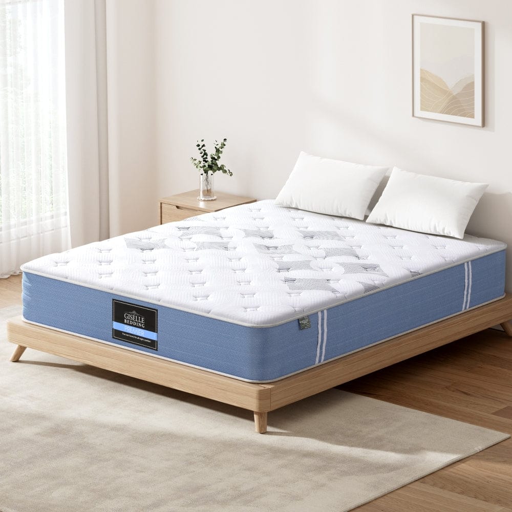 Giselle Mattresses Mattress Euro Top Pocket Spring Mattress - 25cm