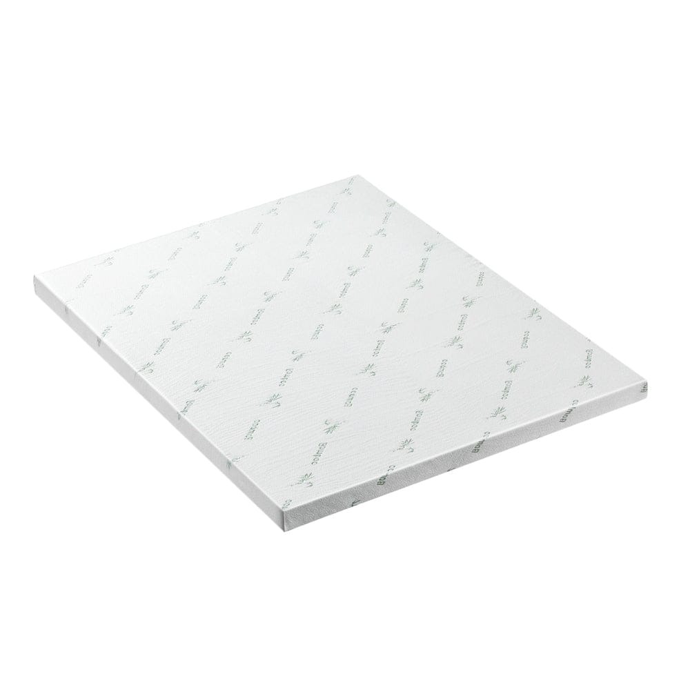 Giselle Mattress Topper Memory Foam Mattress Topper Ventilated Cool Gel 8cm