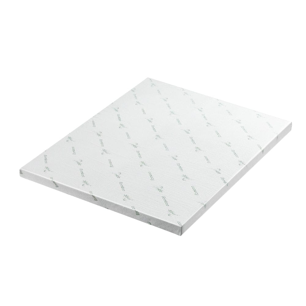 Giselle Mattress Topper Memory Foam Mattress Topper Ventilated Cool Gel 8cm