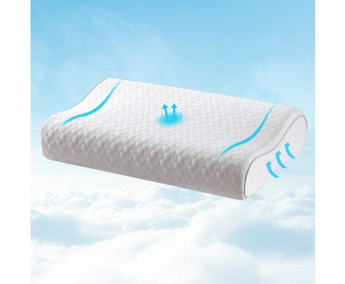 Giselle Pillows/Cushions Memory Foam Pillow Contour Neck