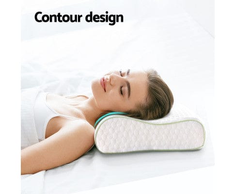 Giselle Pillows/Cushions Memory Foam Pillow Contour Neck