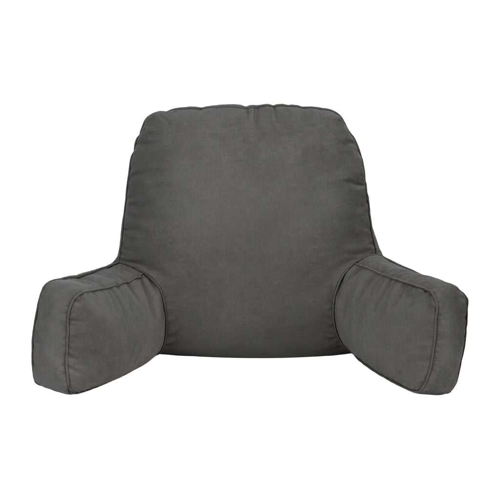 Giselle Pillows/Cushions Reading Pillow Back Rest Lumbar Support Cushion Grey