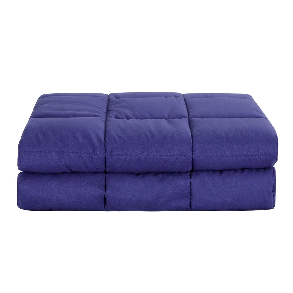 Giselle Weighted Blanket Weighted Blanket 11KG Kids Adults Heavy Gravity Relax Calm Blue