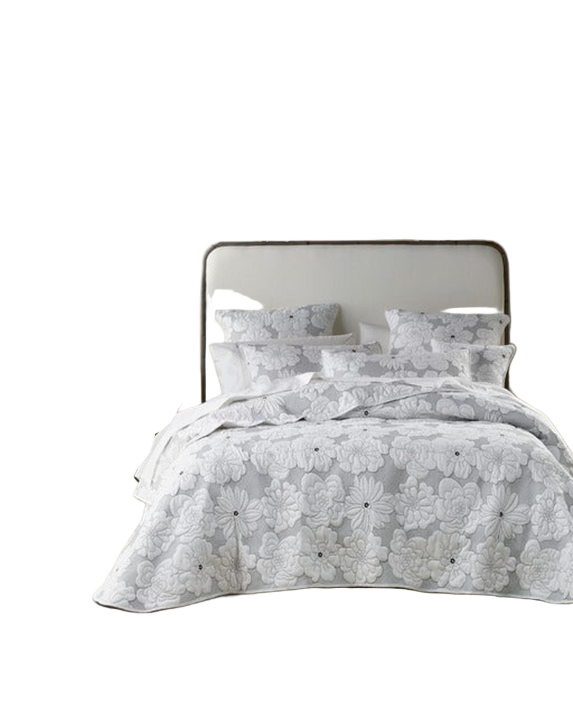 Bianca Bedding Leona White Polyester Bedspread Set Bianca Bedding