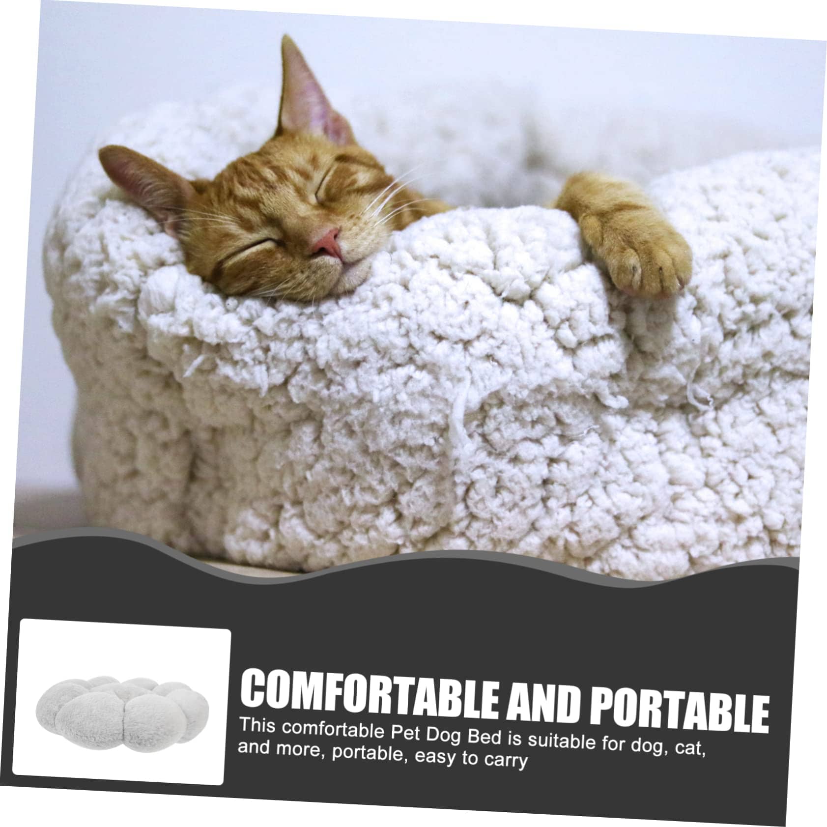 HOPET Cat Bed Hopet Small Flower Bag Cat Dog Bed Dog House Pet Puppy Kitten Sleepping Bed Sofa