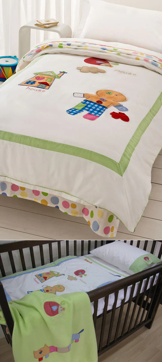 Happy Kids Gingerbread man Blanket