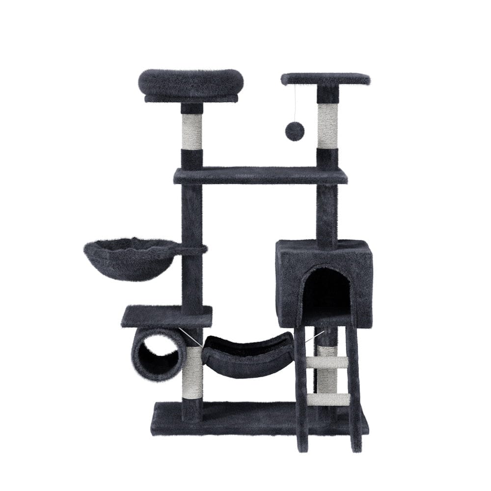 i.Pet Cat Tower i.Pet Cat Tree 144cm Tower Scratching Post Scratcher Wood Condo Toys House Bed