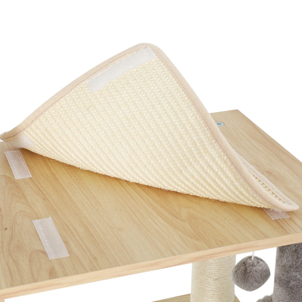 i.Pet Cat Tower i.Pet Cat Tree 152cm Tower Scratching Post Scratcher Wood Bed Condo Toys House Ladder