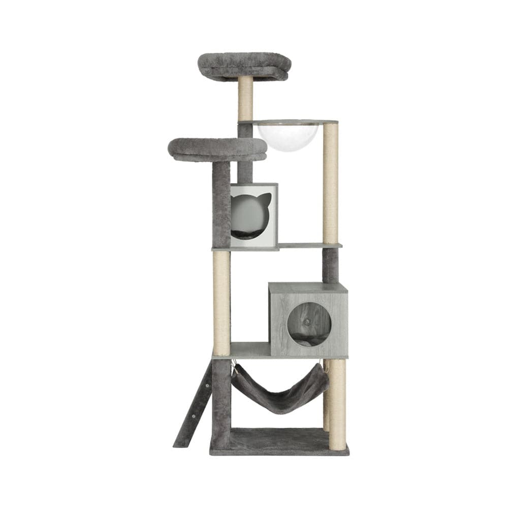 i.Pet Cat Tower i.Pet Cat Tree 178cm Tower Scratching Post Scratcher Wood Bed Condo House Wooden Ladder
