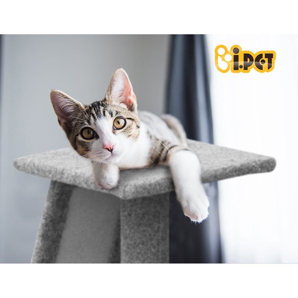 i.Pet Cat Tower i.Pet Cat Tree 82cm Scratching Post Tower Scratcher Condo Trees Climb House