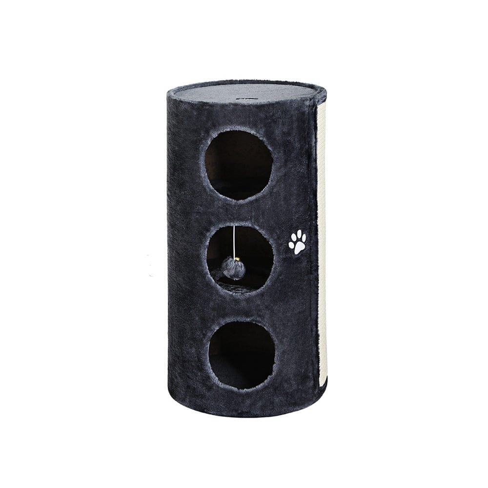 i.Pet Cat Tower i.Pet Cat Tree Scratching Post Tower Scratcher 70cm Wooden Condo Trees House