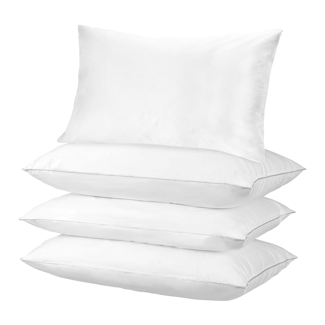 Pillows Bed 4 Pack Home Hotel Dreamz