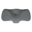 Memory Foam Pillow Pillowcase Supprt Grey Rebound Dreamz