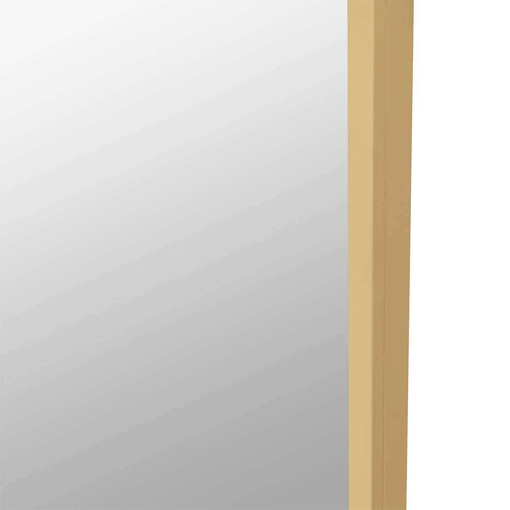 Yezi Floor Mirror Full Length Mirrors 1.8M Gold White Big Bedding Australia
