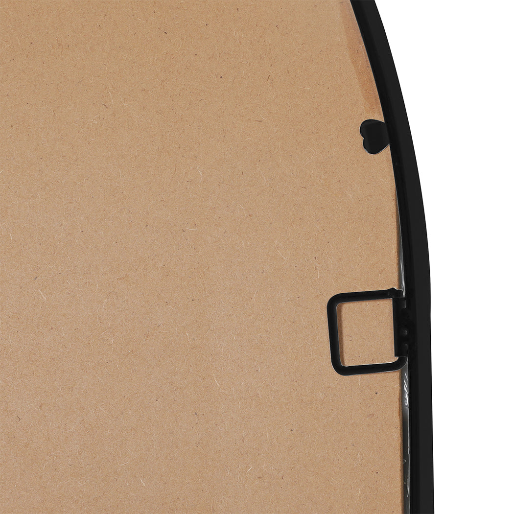 Yezi Floor Mirror Full length Mirrors 1.8M Black Big Bedding Australia