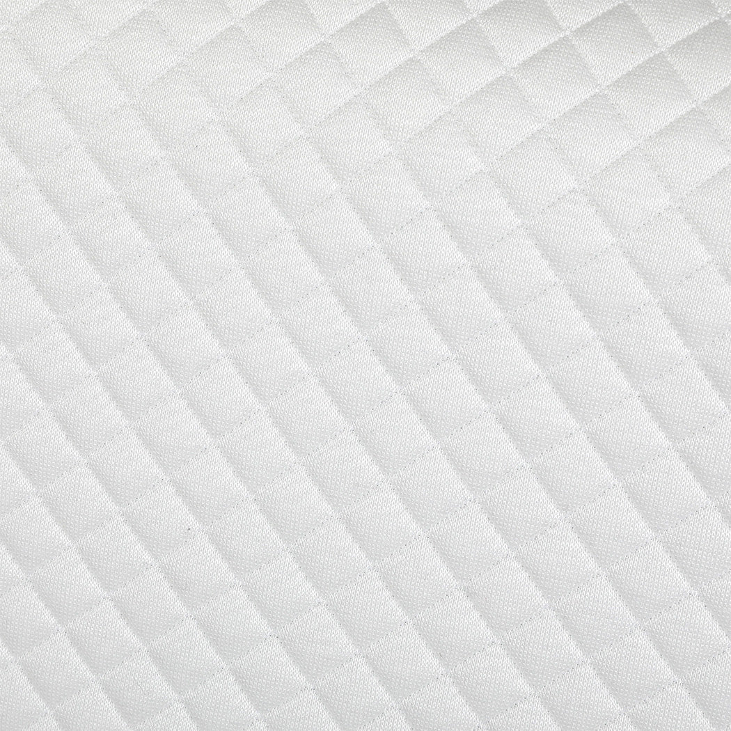 Memory Pillow Supprt Shoulder Foam White Pillowcase Dreamz