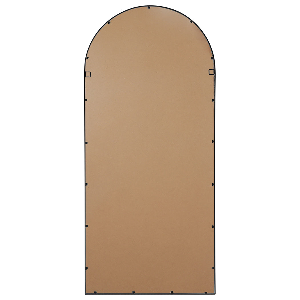 Yezi Floor Mirror Full length Mirrors 1.8M Black Big Bedding Australia