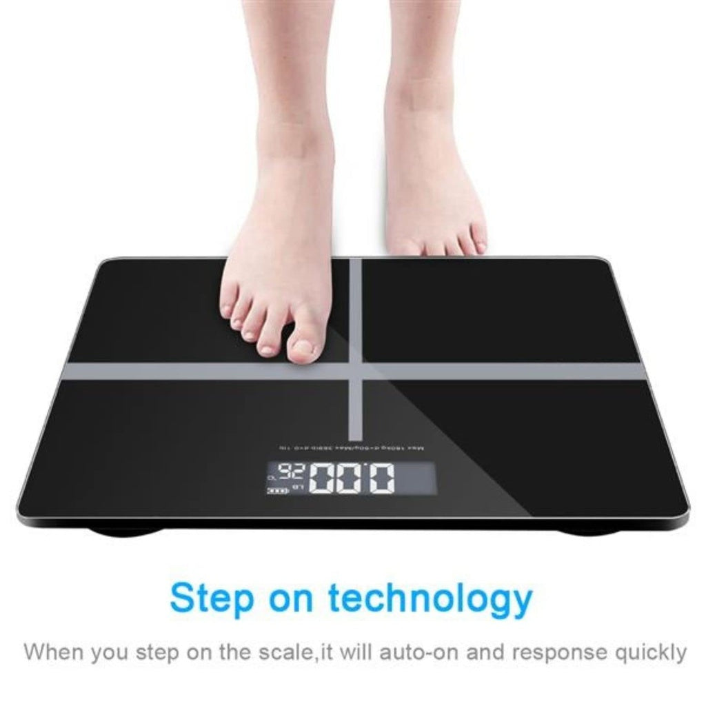 VERPEAK Digital Body Scale (Black) VP-BS-100-ZJ VERPEAK