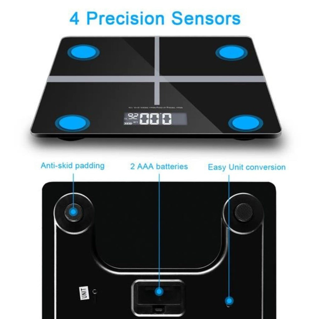 VERPEAK Digital Body Scale (Black) VP-BS-100-ZJ VERPEAK