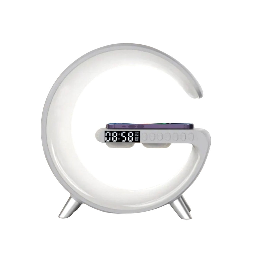 VOCTUS Dimmable LED Table Desk Lamp with Wireless Charger Bedside Light White VOCTUS