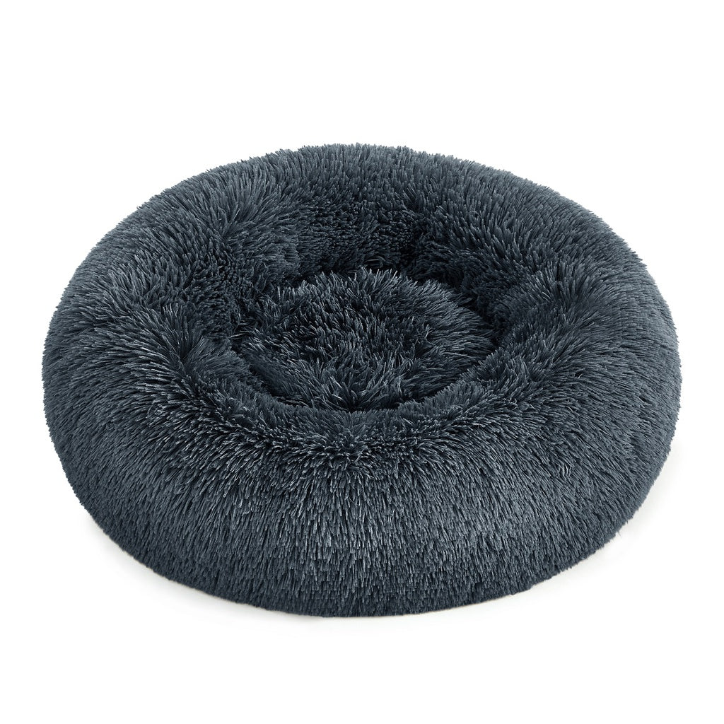 FEANDREA 60cm Dog Bed with Removable Washable Cusion Dark Gray Feandrea