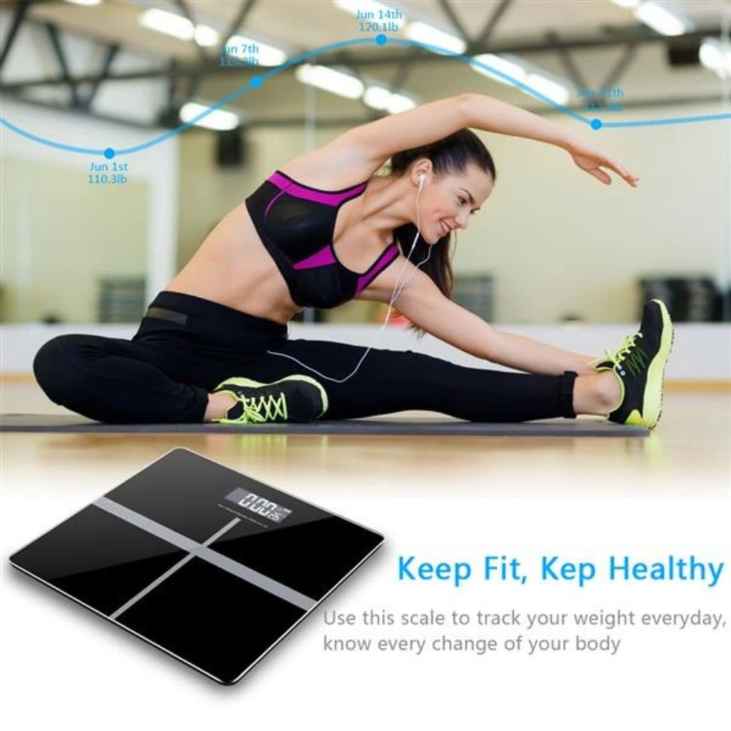 VERPEAK Digital Body Scale (Black) VP-BS-100-ZJ VERPEAK