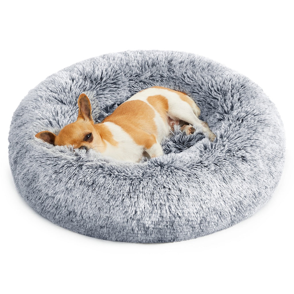 FEANDREA 50cm Dog Bed with Removable Washable Cover Grey Feandrea