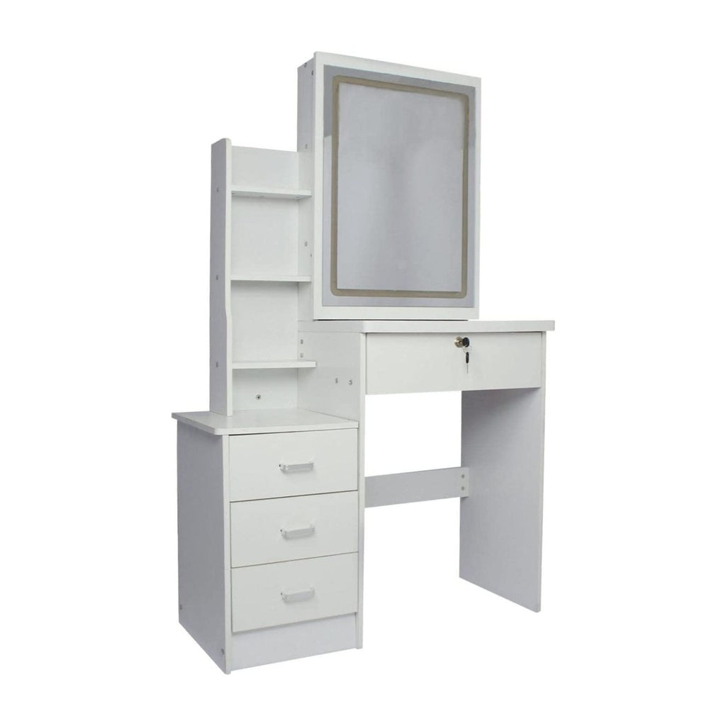EKKIO Dressing Table White LED Mirror EKKIO
