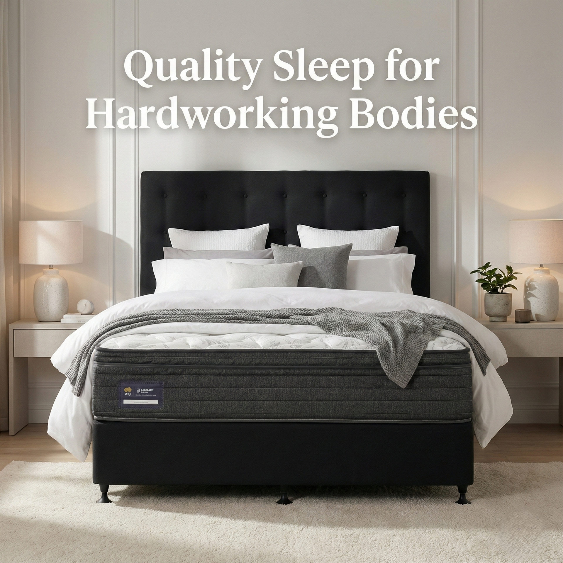 A H BEARD Domino EMBED Mattress By A H Beard - PLUSH A H Beard