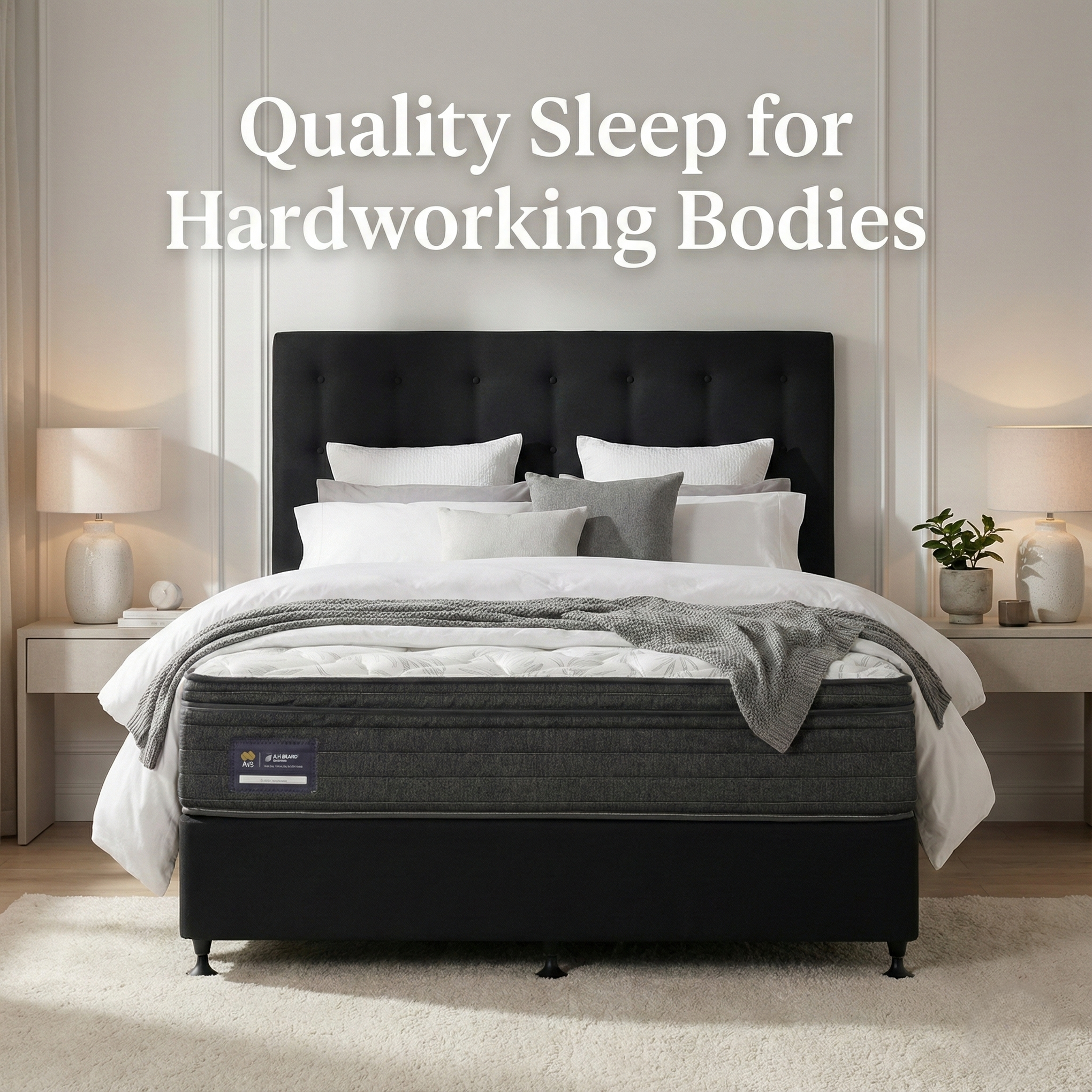 A H BEARD Domino EMBED Mattress By A H Beard - PLUSH A H Beard