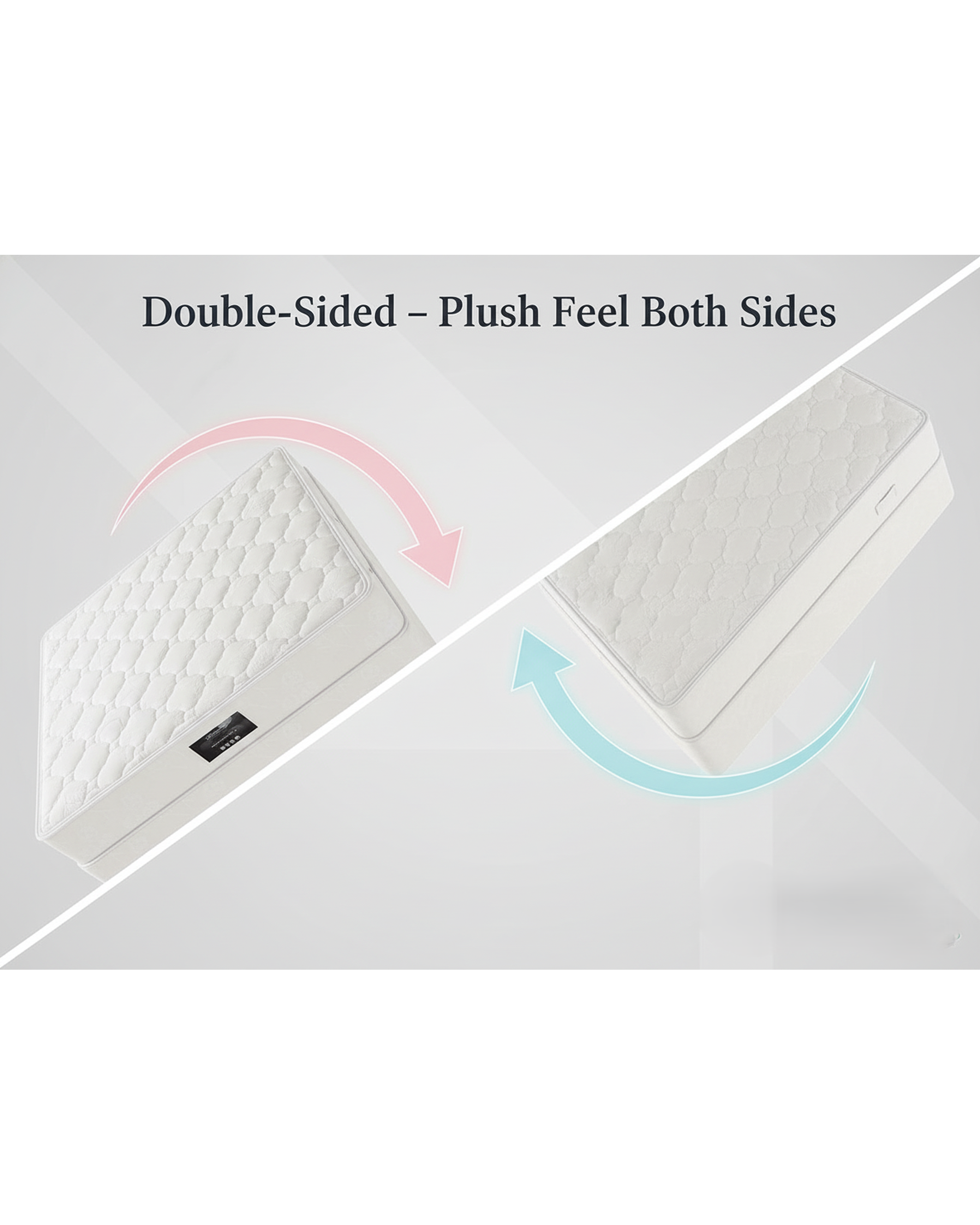 SleepMaker DOUBLE SIDED EXTREME LUXURY Mattress - Plush  Both Sides SleepMaker