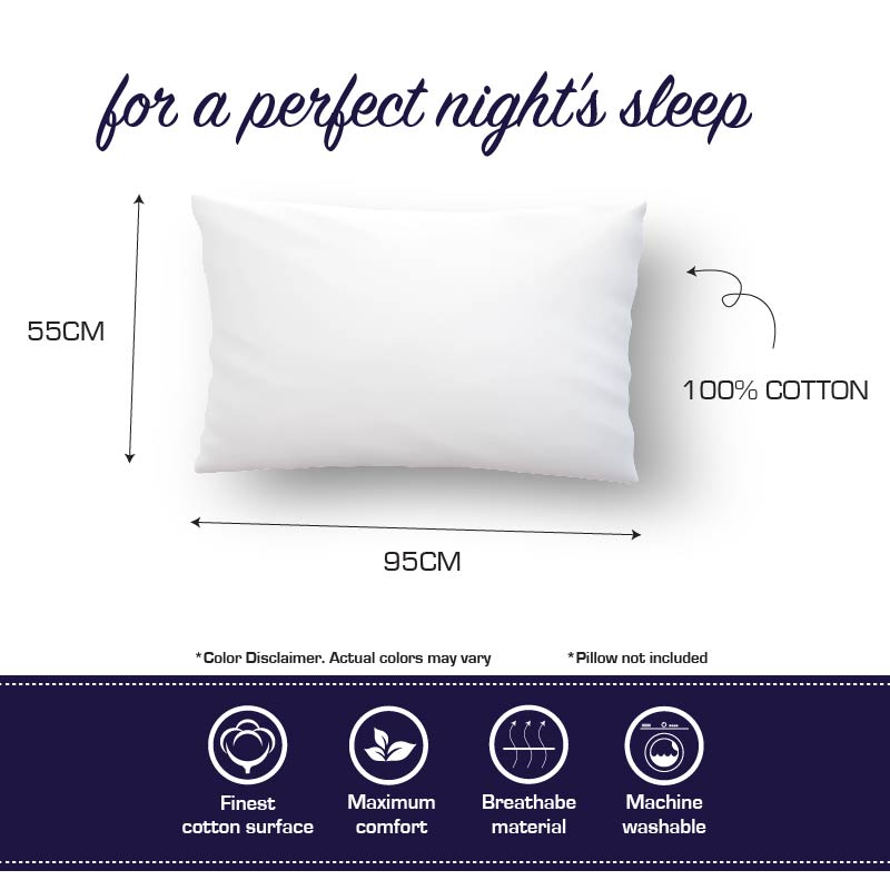 Dreamfields King Size Pillowcase (Twin Pack)
